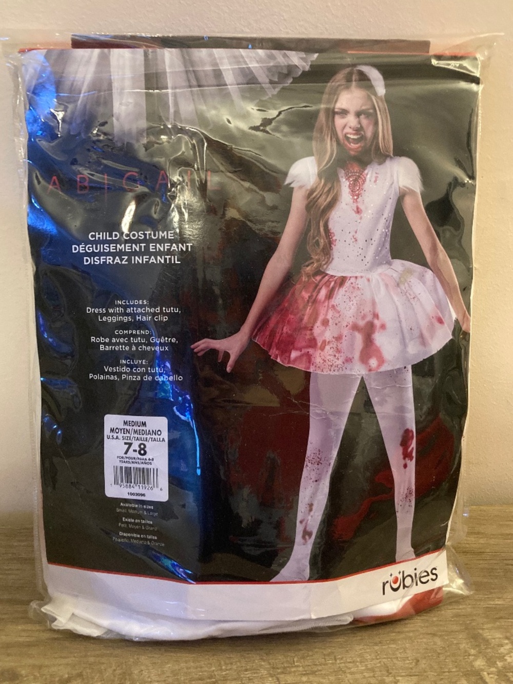 Abducting Abigail Ballerina: Abigail Costume Dress for Kids - Size: 7/8 (Medium) - Picture 8 of 8